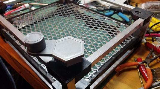 K40 Chinese Laser Adjustable Plate Bed (1/2" angle) REMIX Version III