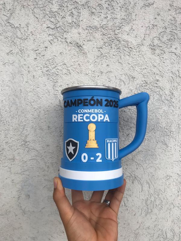 Racing Champion 2025 RECOPA Sudamericana Logos