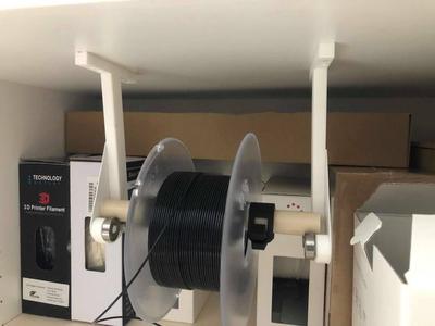 Universal Cabinet Spool Holder
