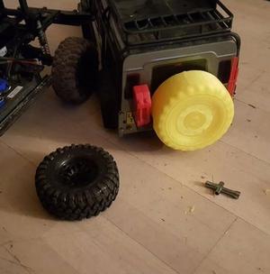 trx4 fake spare tire cover