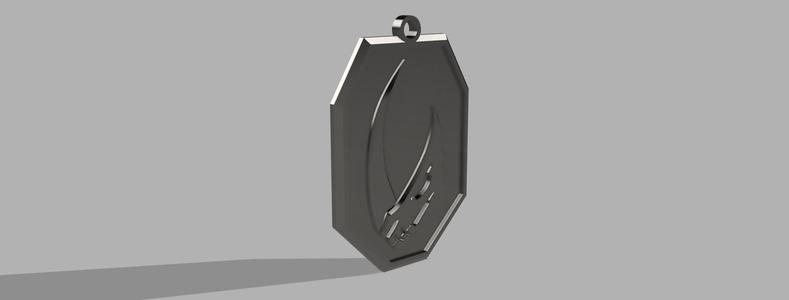 Mudhorn Signet Keychain (Small Mandalorian spoiler)