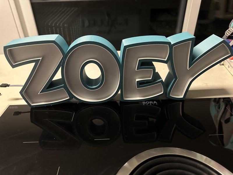 ZOEY LED- Namenslampe (Name lamp)