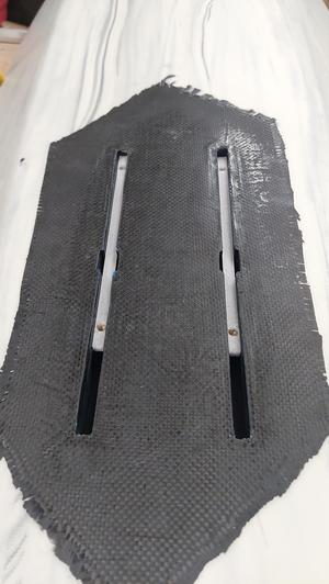 Foil board track spacer