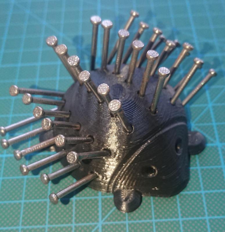 Hedgehog Nail Holder