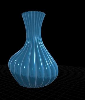 Modern Flowing Vase