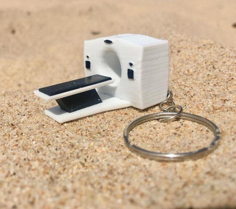 COMPUTED TOMOGRAPHY CT (TAC) KEY KEY CHAIN / KEY CHAIN TAC