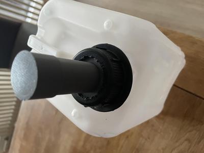 Caster for great can, Gießer für 5L Epoxykanister, wenn man kleine Mengen entnehmen möchte