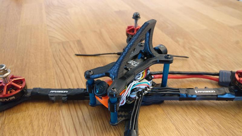 Shark Fin for Xhover Vanover Racing Frame