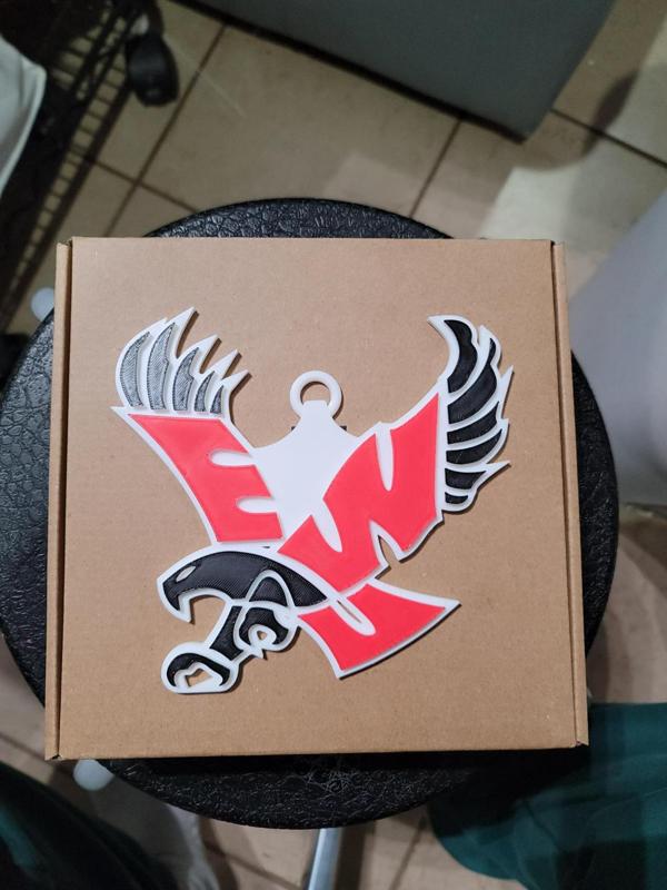 EAST WASHINGTON 3D Logo 180mm series