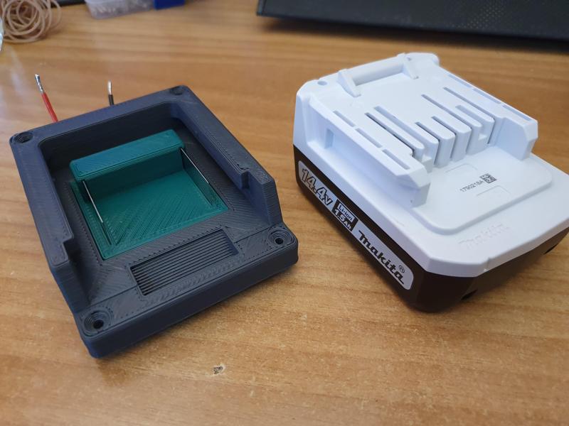 Makita 14.4v  Battery Adapter