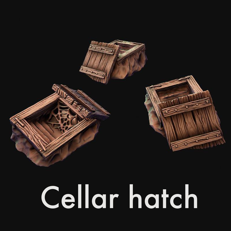 Cellar hatch, basement entrance