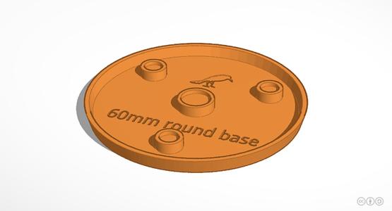60mm round base (Magnetic)