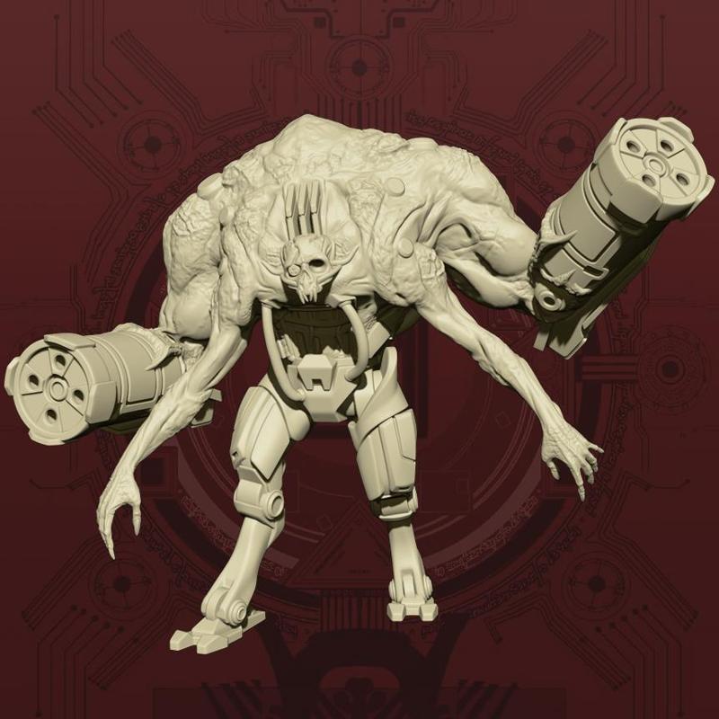 (Centauri) Furies Horde Berserker - Walking Pose