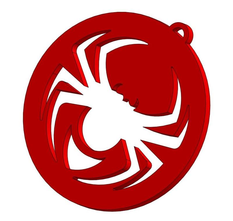 SPIDERMAN CHRISTMAS ORNAMENT