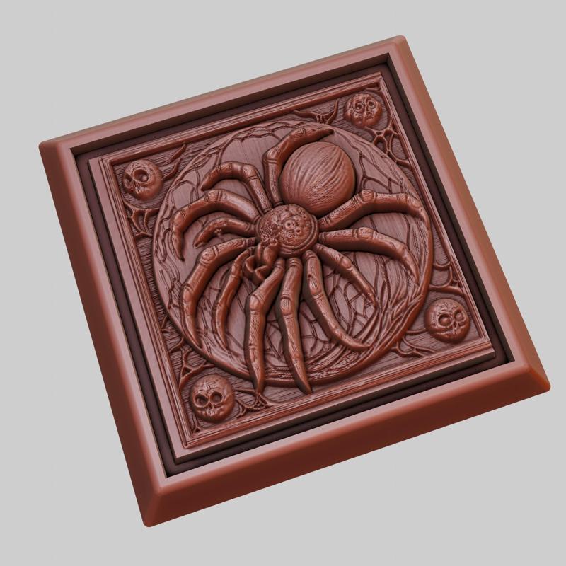 Spider Animal 3D Model for CNC Router Laser & 3D Printer