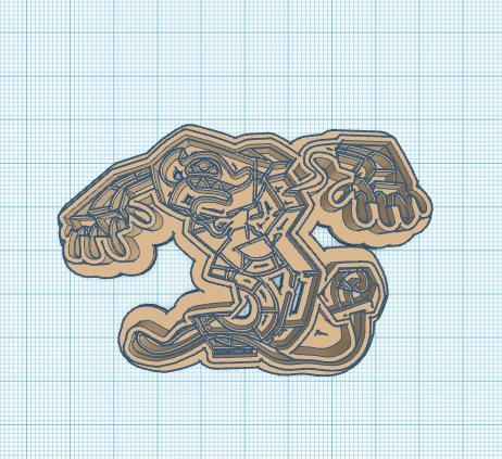 Pokemon: Runerigus Cookie Cutter