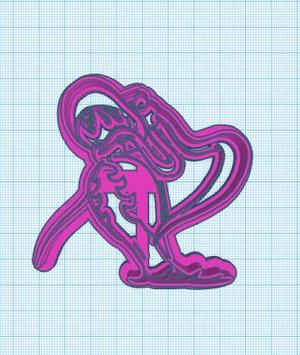 Pokemon: Gigantamax Hatterene Cookie Cutter