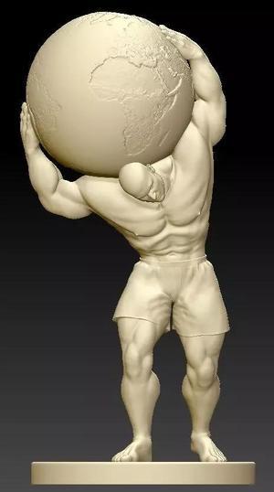 A LIFTING UP EARTH MAN