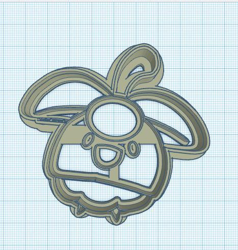 Pokemon: Bounsweet Cookie Cutter