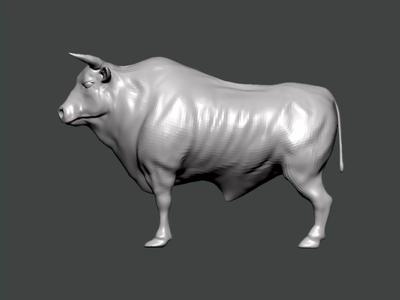 3D Model-ANIMAL0007 bull