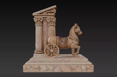 Ancient Roman Table Ornament Decorative Series 5