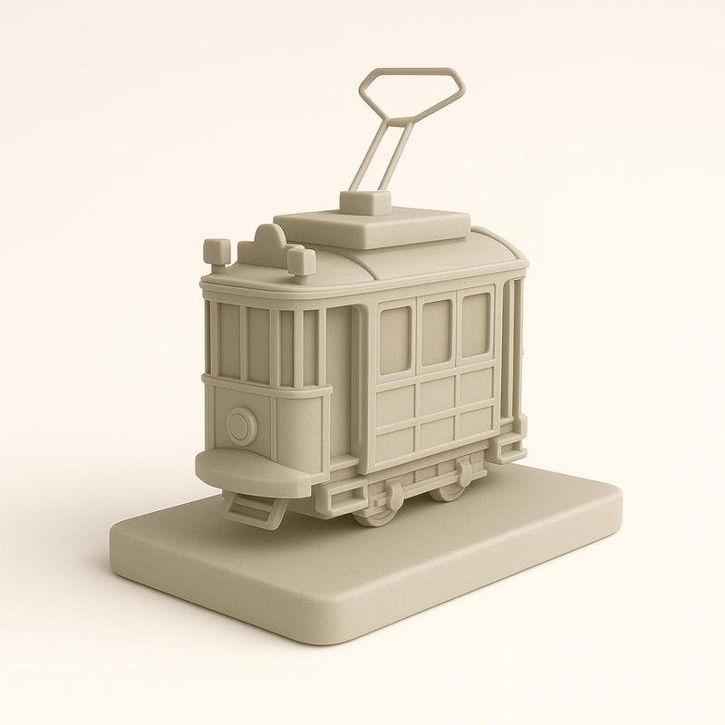 Istanbul Nostalgic Tram – 3D Printable Iconic Transport Model