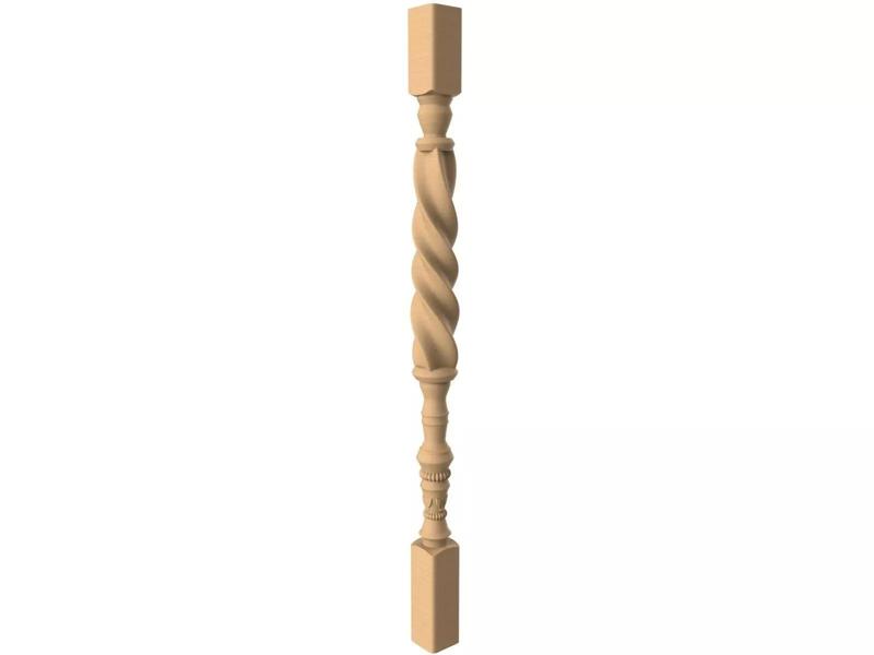 Baluster wooden spindle