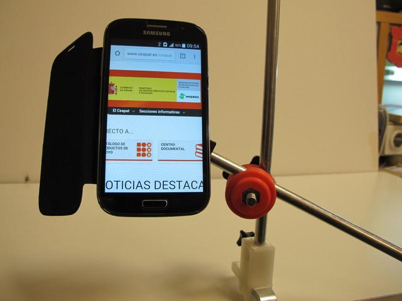 Base con rótula/Ball joints