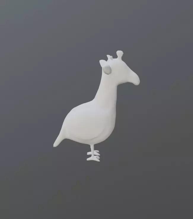 Cuty little Giraffe Bird