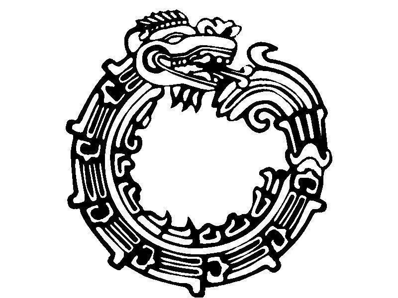Mayan Dragon Symbol