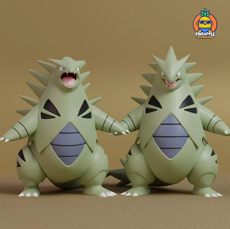 Pokemon - Tyranitar with 2 poses