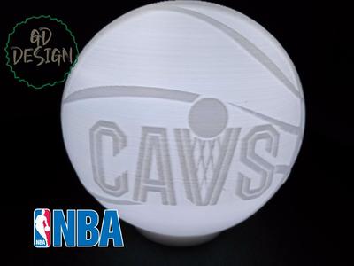 Cleveland Cavaliers BASKETBALL TEALIGHT