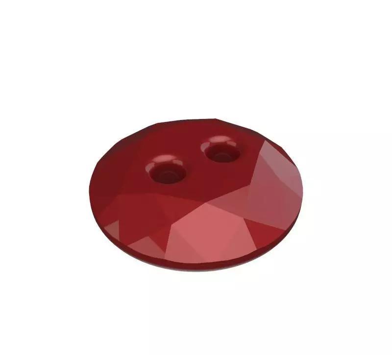 Gemstone Pattern Button
