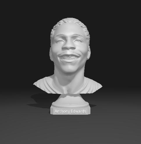 Anthony Edwards - Premium Statue