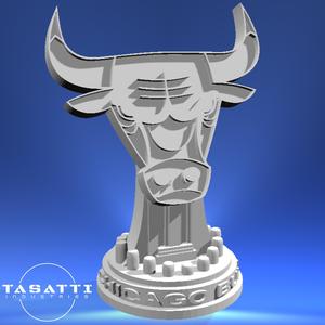 NBA Chicago Bulls Logo Trophy