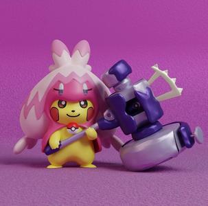 Pokemon - Pikachu Tinkaton Cosplay