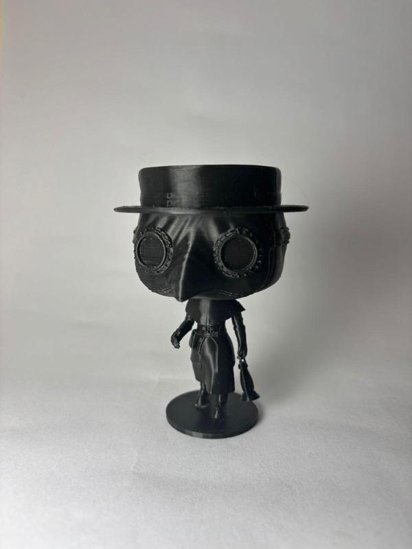 3D Figure Black Death - 3D Figure Doll Black Death