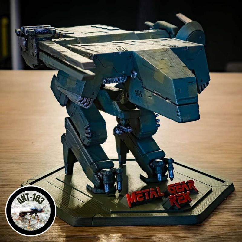 Mini Metal Gear Rex Mobile Head