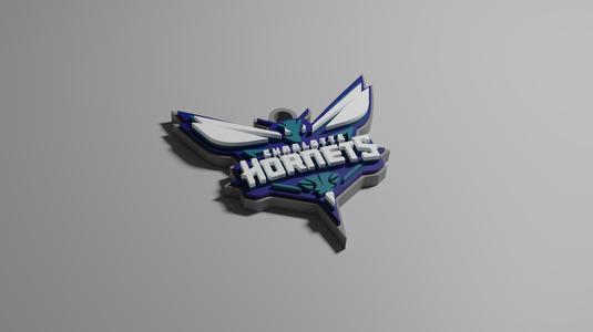 Charlotte Hornets KeyRing