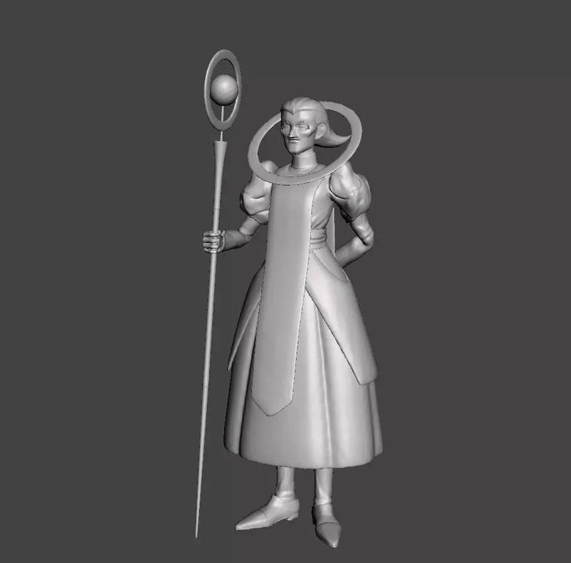 Angel of Universe 3 Camparri 3D Model