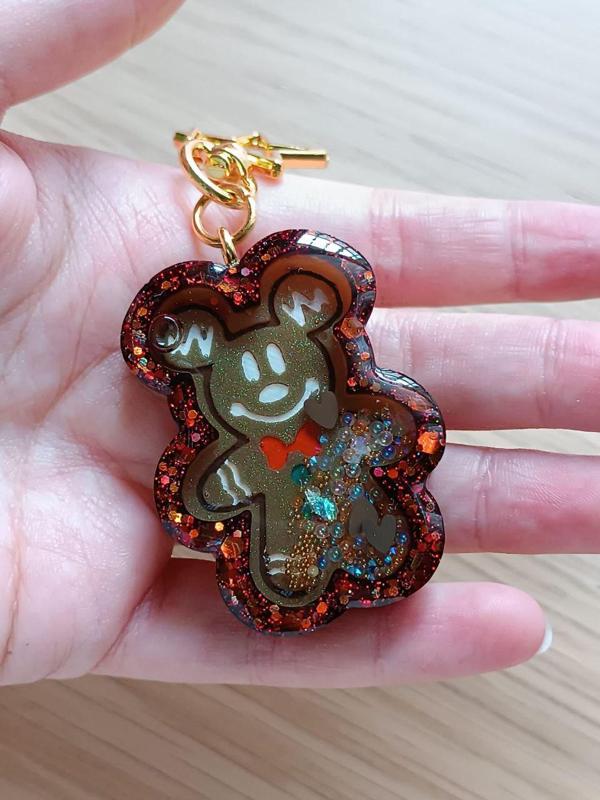 Resin Shaker Mold - Mickey Mouse Cookie (Disney Christmas)