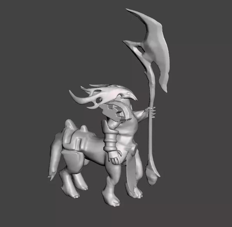 Elderwood Hecarim 3D Model