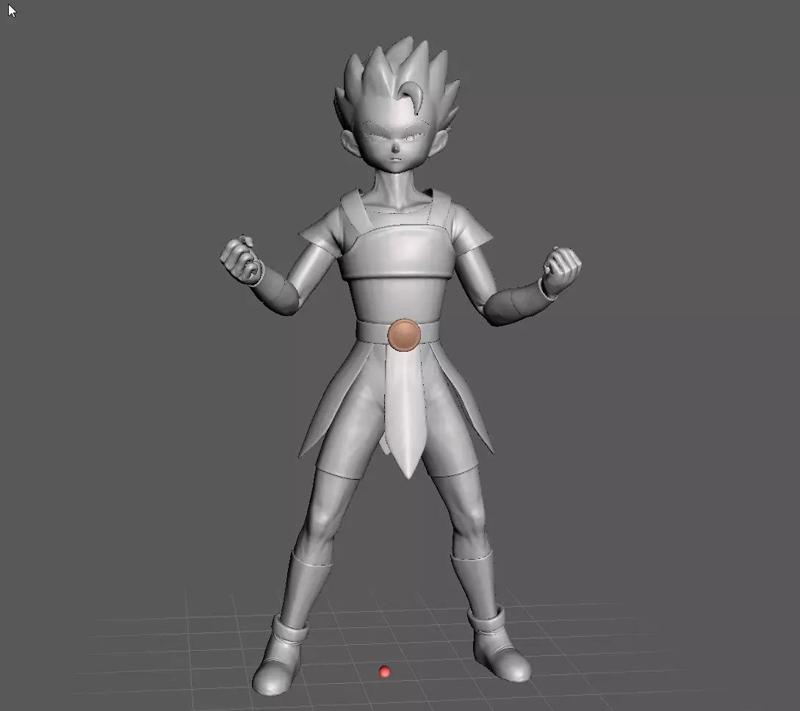 Cabba Dragon Ball 3D Model