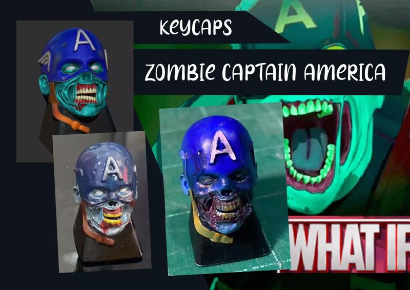 KeycapsCaptainAmerica zombie captain america what is it