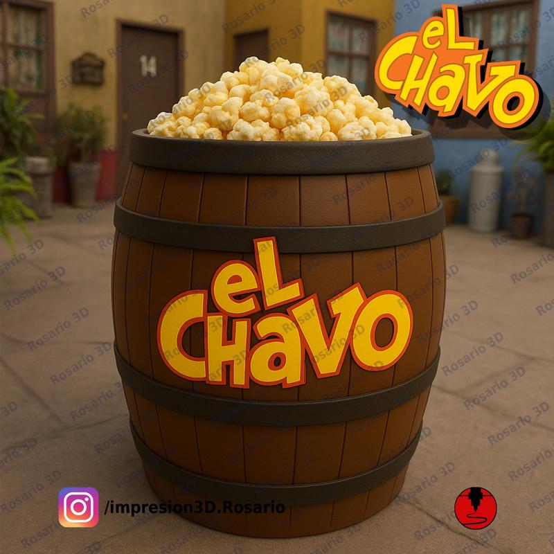 Pochoclera / Palomera del Barril del chavo del 8