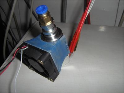 All metal E3D v5 fan duct for 40mm fan