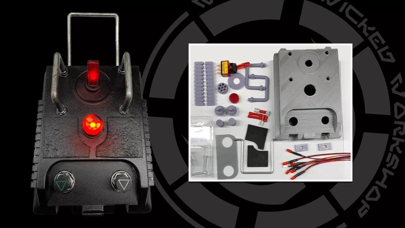 Mandalorian Cobb Vanth Krayt Dragon Fake Detonator Kit Prop STL