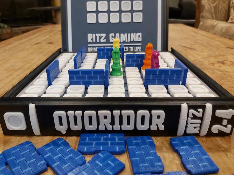 QUORIDOR Version 2 BOARD GAME - Bookcase Edition