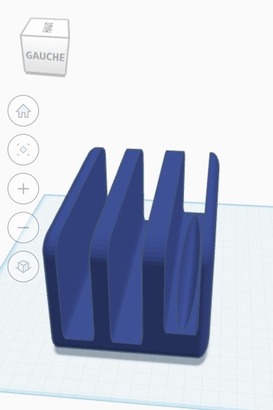 Kitchen cutting board holder