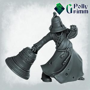 Profaned Temple. Insane monk. Bell ringer